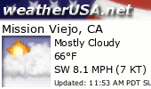 Click for Forecast for Mission Viejo, California from weatherUSA.net